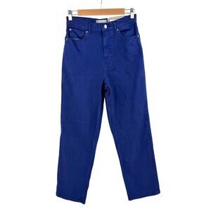 Everlane Tall The Way High Straight Jeans in blue Size 27T
